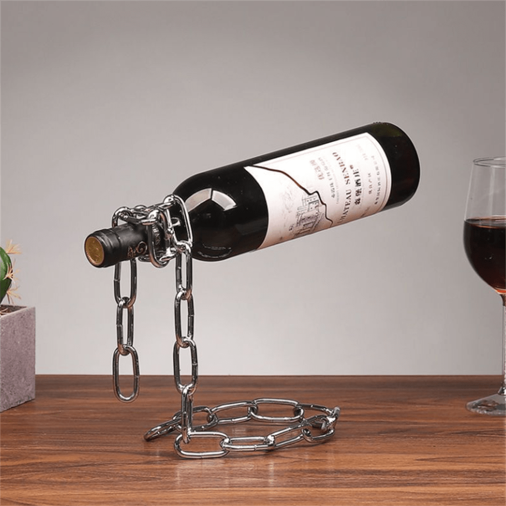 Porte-bouteille de vin flottant